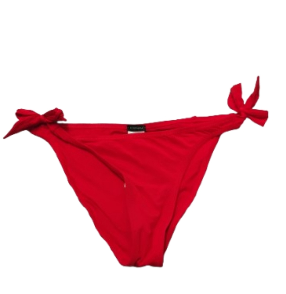 Zingara Womens Red Tie Bikini Bottom Sz 6